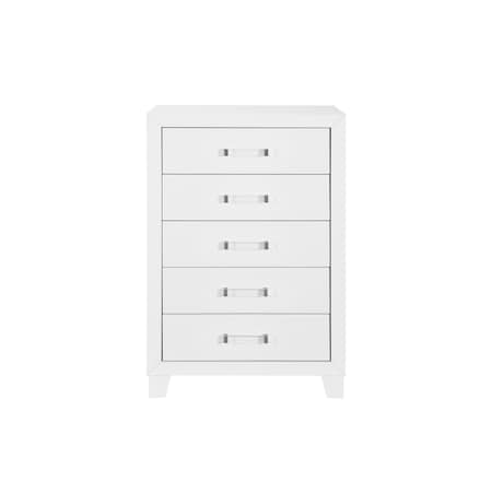 Global Furniture Usa LUCCIA-WHITE-CH 5598